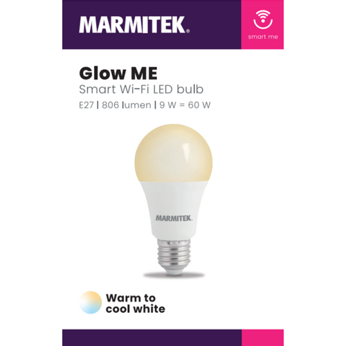 MARMITEK, pametna Wi-Fi LED žarulja - E27 | 806 lumena | 9 W = 60 W slika 5