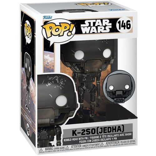 Funko Pop Star Wars: ATG – K-2SO w/Pin slika 2