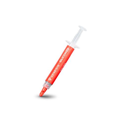 Natec NTG-1605 GENESIS SILICON 850, Thermal Grease, 2g capacity, Thermal conductivity 13.4 W/mK, Working Temperature -30°C to +250°C, Grey slika 1