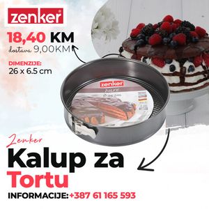 Zenker Pure Kalup za tortu 26x6.5 cm