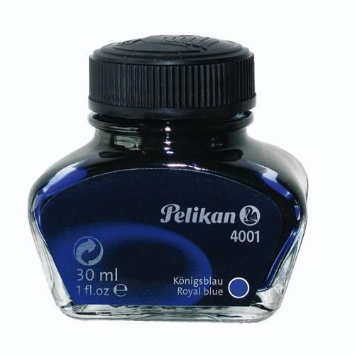 Tinta za nalivpero Pelikan, 4001, 30 ml, plava slika 2