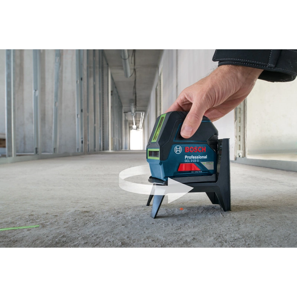 Bosch Krstasti Laserski Nivelir Gcl 2-15 Professional + Rm1   slika 5