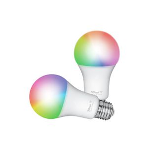 Trust smart wifi žarulja E27 RGB, duo pakiranje