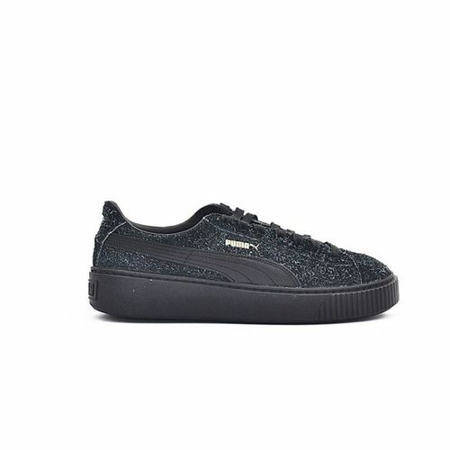 Ženske Sportske Tenisice Puma Suede Platform Eletal - Crne slika 6