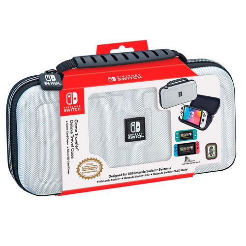 BIGBEN NINTENDO SWITCH DELUXE TRAVEL CASE WHITE slika 3