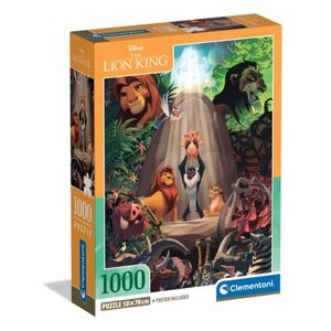Clementoni CL39902 Puzzle Kralj lavova 1000kom
