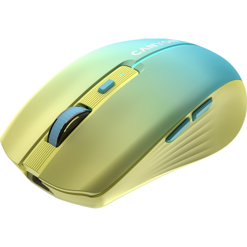 CANYON MW-44, 2 in 1 bežični miš  Yellow-Blue(Gradient) slika 4