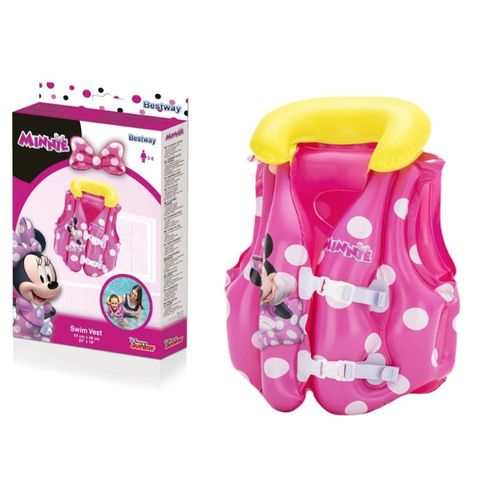 Bestway dječji prsluk za plivanje Minnie 51x46cm slika 1