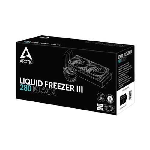 Vodeno hlađenje za procesor Arctic Liquid Freezer III 280 (crno) slika 1