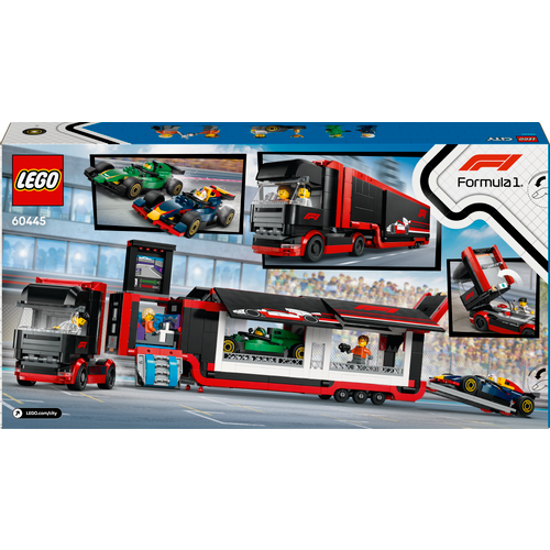 LEGO® CITY 60445 Kamion za F1® s autima RB20 i AMR24 za F1® slika 8