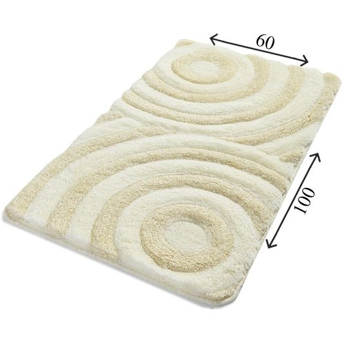 Wave - Ecru Ecru Acrylic Bathmat slika 3