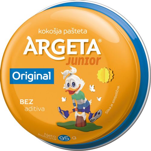 Argeta junior kokošja pašteta 95 g slika 1