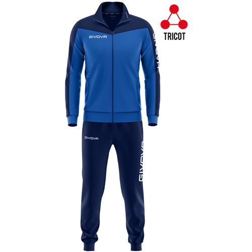 Givova muška trenirka Roma Royal Blue/Blue slika 1