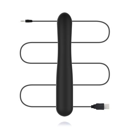 Digitalni rabbit vibrator BLACQ, crni slika 5