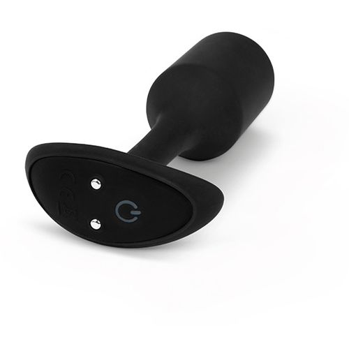 Vibrirajući analni čep B-Vibe - Snug Plug 2 M, crni slika 4