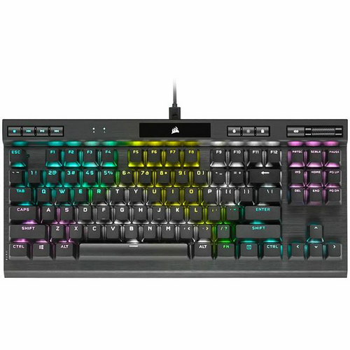 Corsair K70 RGB TKL CHAMPION SERIES Optičko-mehanička Gaming Tipkovnica slika 1