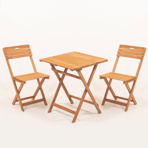 BMG Vrtna garnitura 2+1 BISTRO  SET 60X60 (sa jastukom) slika 2