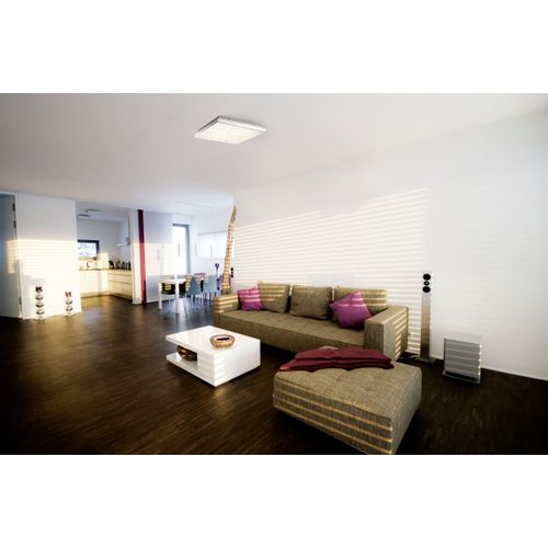 Eglo Cardito plafonjera/4, led, 4x6,7w, 440x440, 1700lm, hrom/kristal  slika 2