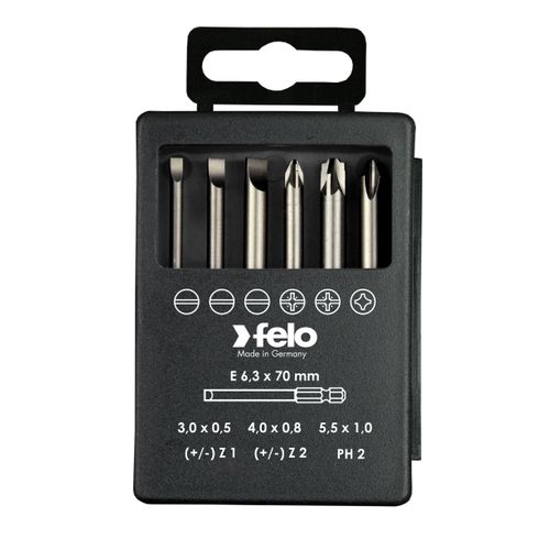 Set bitova Felo Industrial Bit-box Profi 73 mm SL/PH/XENO 03192716 6 kom slika 1