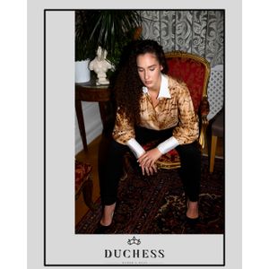 Duchess tigrasta svilena bluza 