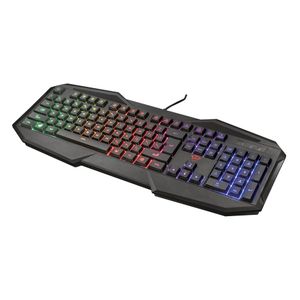 Trust Tipkovnica GXT830 Avonn Gaming, žična, USB, HR, crna (22512)