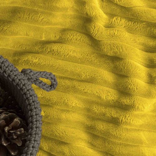 Posteljni set Svilanit Dream Velvet "3 u 1" yellow 140x200 cm slika 5