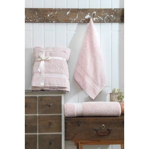 Set peškira (2 komada) DS, boja: puder