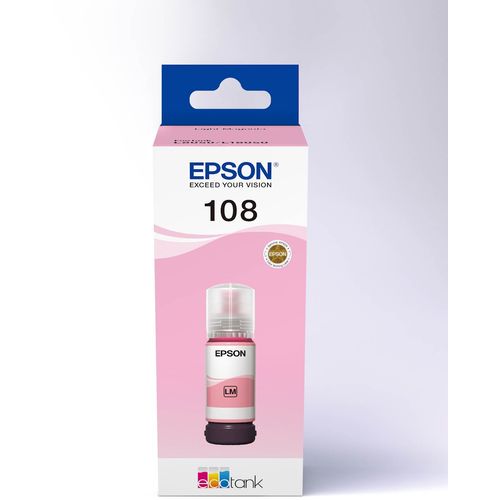 Tinta Epson 108 EcoTank Light Magenta slika 1