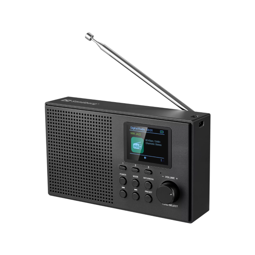 Sandberg Speaker Radio DAB+BT radijski sprejemnik za preživetje slika 2