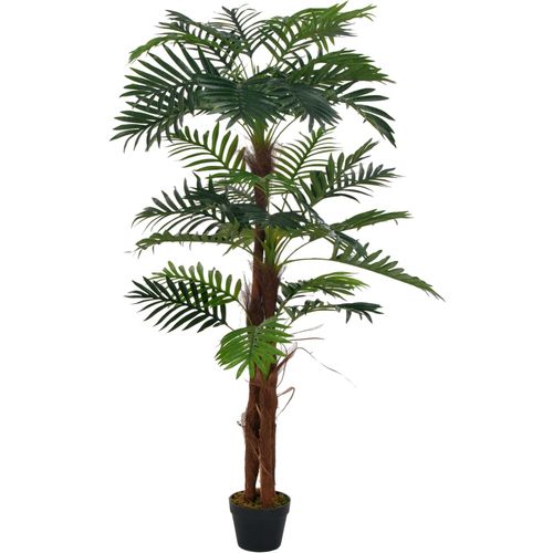 Umjetna palma s posudom zelena 165 cm slika 1