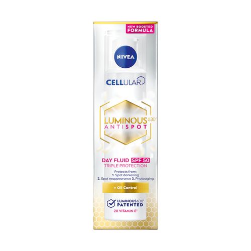 NIVEA CELLULAR Luminous630 dnevni fluid protiv pigmentacijskih mrlja SPF50, 40ml slika 1