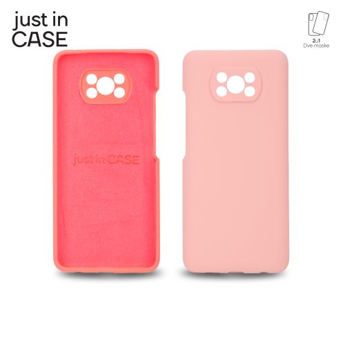 2u1 Extra case MIX PLUS paket PINK za Poco X3 Pro slika 2