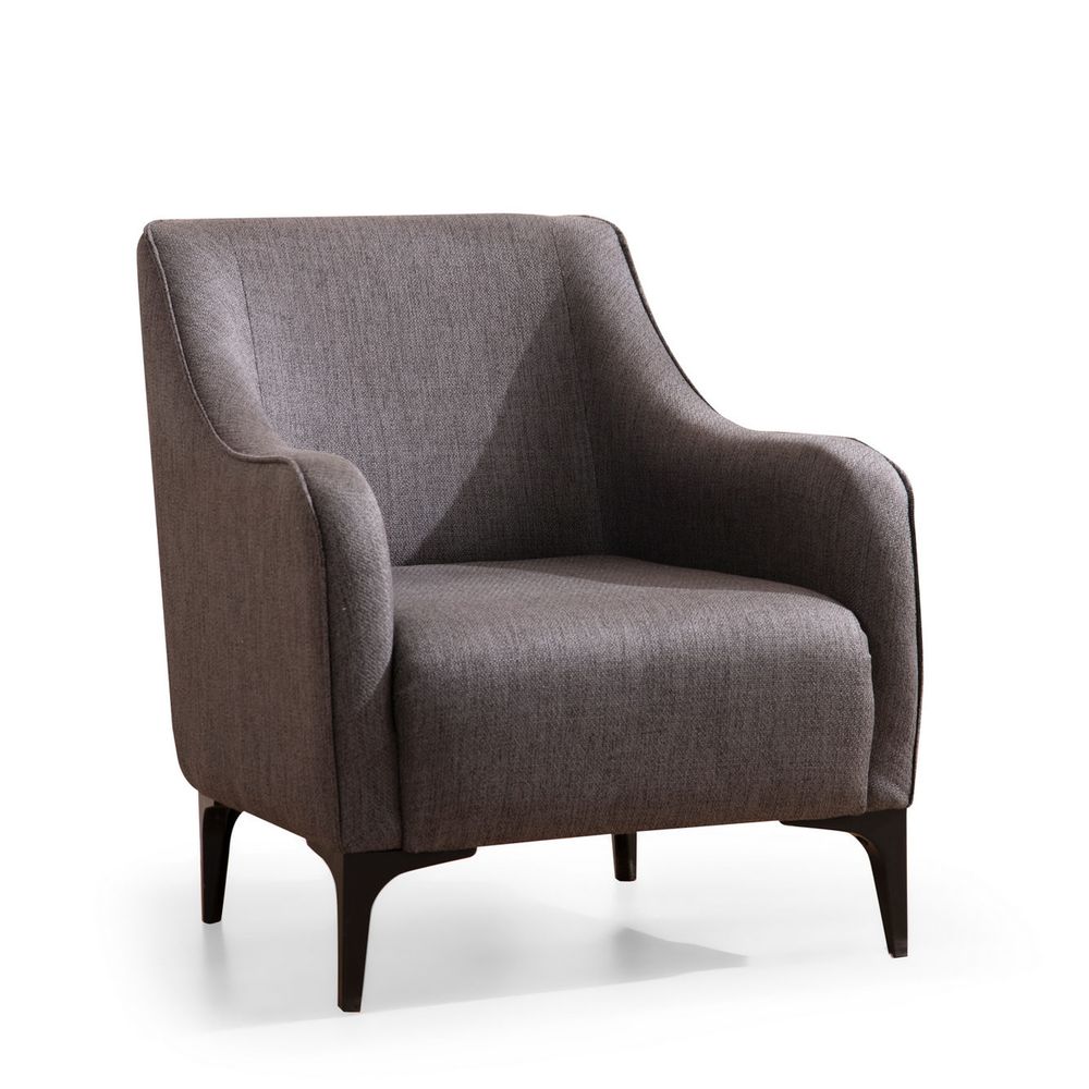 Belissimo - Tamnosivi Wing Chair slika 4