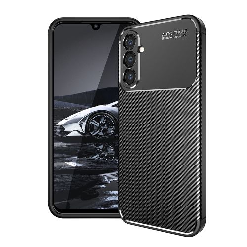 Techsuit – CarbonFiber maska za Samsung Galaxy A14 4G / A14 5G – crna slika 1