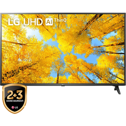 LG televizor 55UQ75003LF/UHD/55"/smart/ThinQ AI i WebOS/crna slika 1