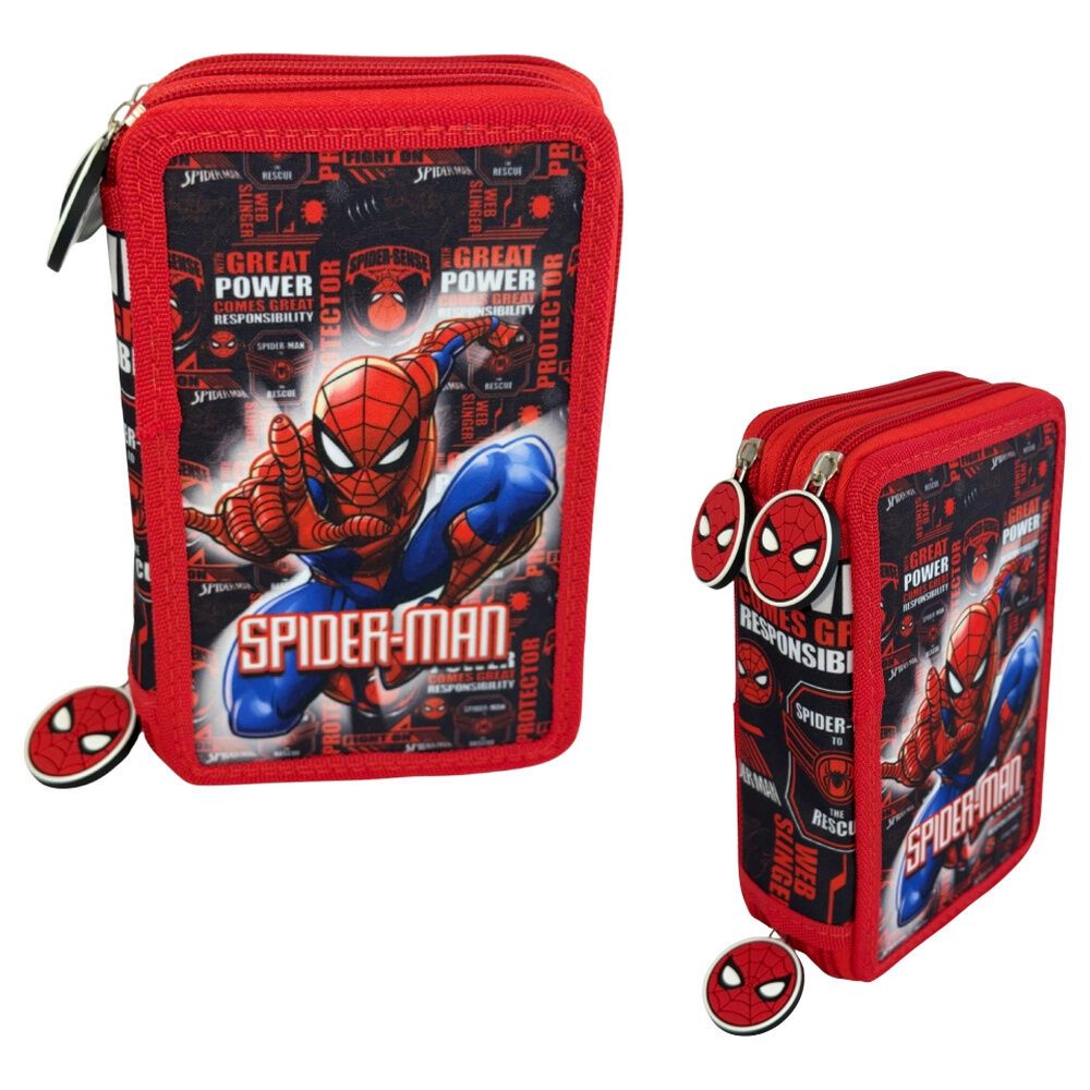 Hero Spiderman Marvel trostruka pernica slika 2