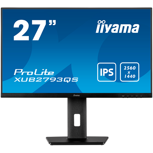 Monitor Iiyama 27" XUB2793QS-B1, IPS, WQHD slika 1