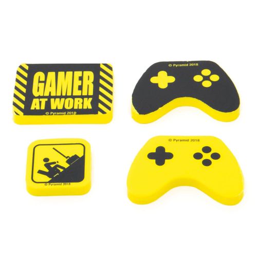 Gamer at Work Eraser Set slika 2