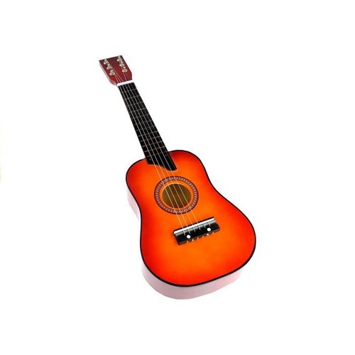 Klasična drvena gitara za djecu 60 cm - crvena slika 2