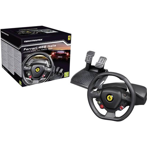 Volan s pedalama Thrustmaster Ferrari 458 Italia Racing Wheel USB PC, Xbox 360 crni slika 4