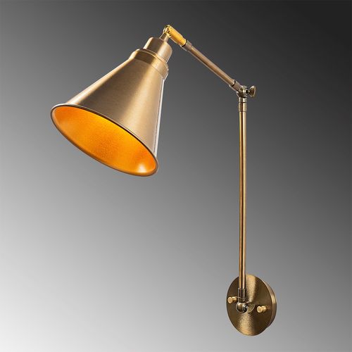 Opviq Zidna lampa BERCESTE vintage, metal, promjer 20 cm, visina 56 cm, E27 40 W, Berceste - N-683 slika 5