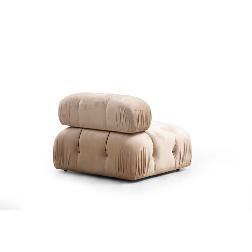 Atelier Del Sofa Trosjed, Krem, Bubble 3 Seater ( L1-O1-1R) - Velvet slika 5