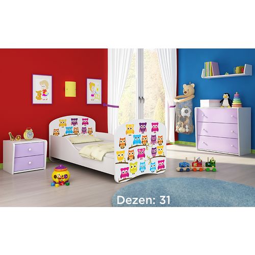 Deciji krevet ACMA I 180x80 + dusek 6 cm31 slika 1