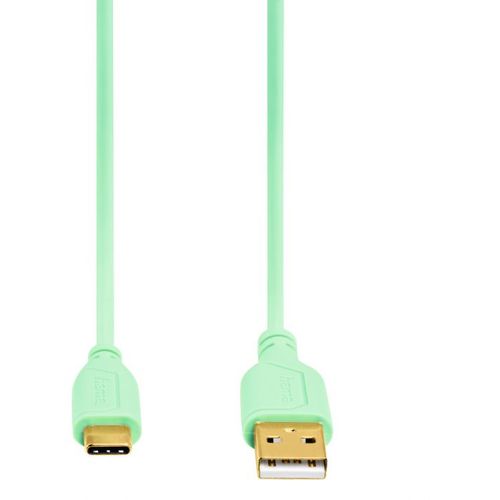 Hama USB-C kabl,fleksibilan,bakar,pozlata, 0.75m zeleni slika 1