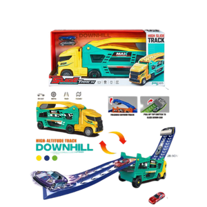 MKV541471 Kamion sa stazom i automobilom 43x11cm