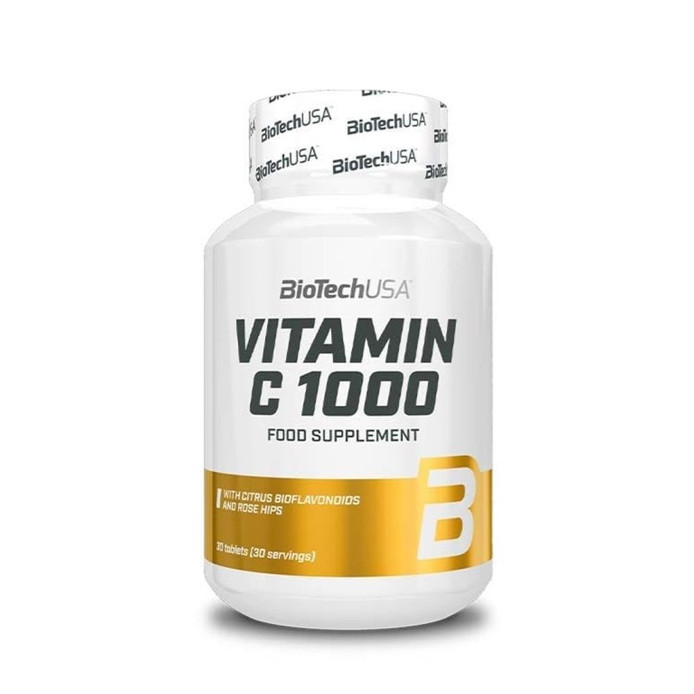 BioTechUSA Vitamin C 1000 + Bioflavonoidi - 30 Tableta slika 1