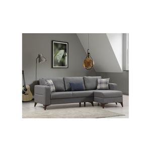 Kristal Rest 2+Corner - Dark Grey Dark Grey Corner Sofa-Bed