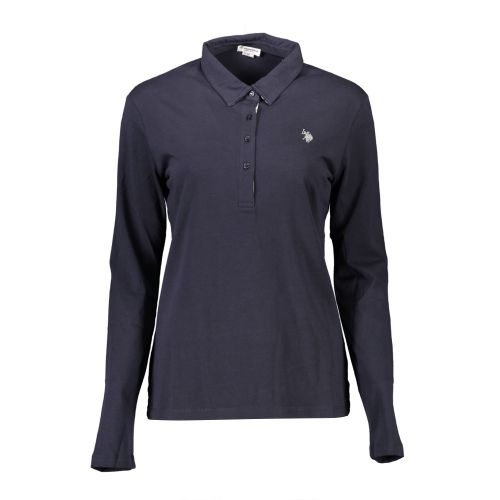 US POLO LONG SLEEVE POLO WOMAN BLUE slika 1