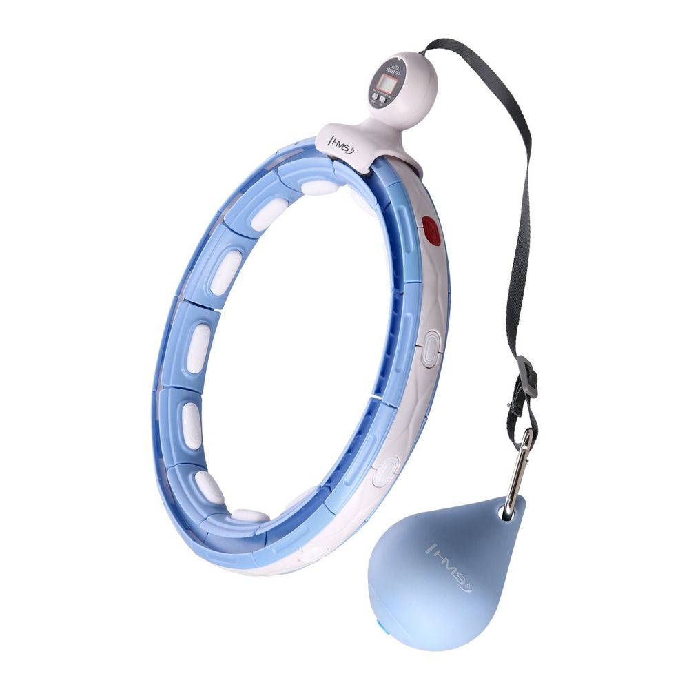 Hhm15 hula hoop plavi magnetski s utegom hms slika 1