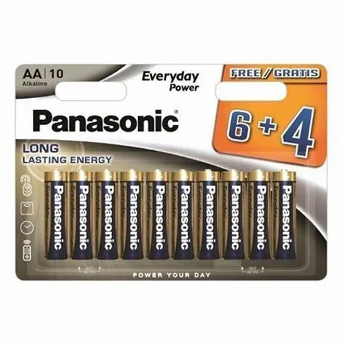 Panasonic baterije LR6EPS/10BW-AA Alkalne Ever 10 komada slika 1